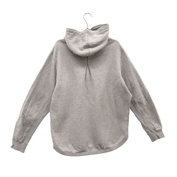 Name. ネーム 長袖 後付け スウェットパーカー 1 グレー プルオーバー トレーナー レディース