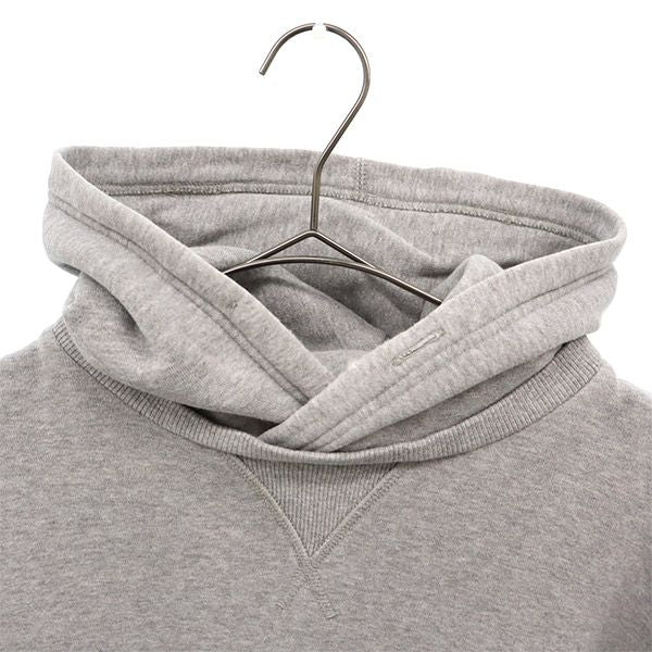 Name. ネーム 長袖 後付け スウェットパーカー 1 グレー プルオーバー トレーナー レディース
