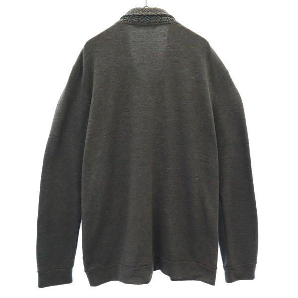 H2H エイチツーエイチ スウェット ジャケット 2XL グレー ヘリンボーン ビッグサイズ メンズ