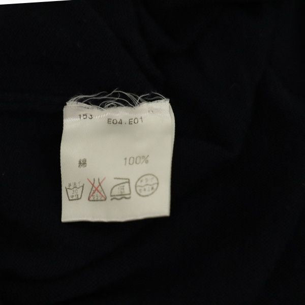 BALLANTYNE バランタイン 英国製 半袖 コットンニット カットソー ネイビー レディース