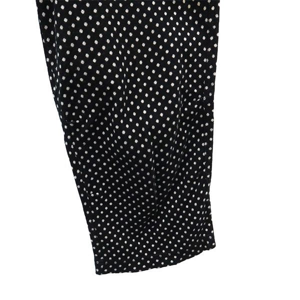 FRED PERRY フレッドペリー ドット クオーター パンツ M ブラック クロップド レディース