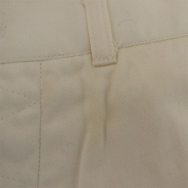 BASCO バスコ ストレートデニムパンツ w28 ホワイト ジーパン レディース