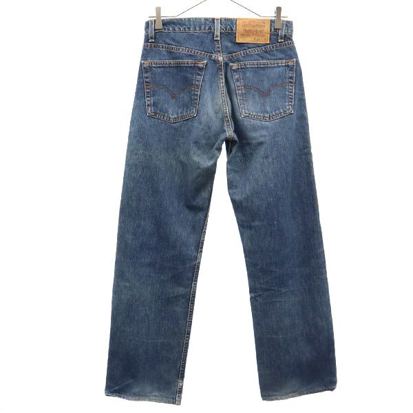 Levi's リーバイス 90s 519 USA製 ストレートデニムパンツ W29 ブルー オールド ヴィンテージ メンズ