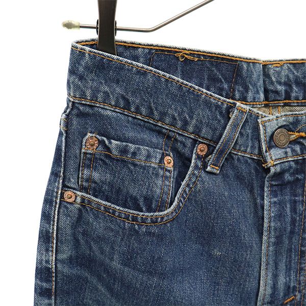 Levi's リーバイス 90s 519 USA製 ストレートデニムパンツ W29 ブルー オールド ヴィンテージ メンズ