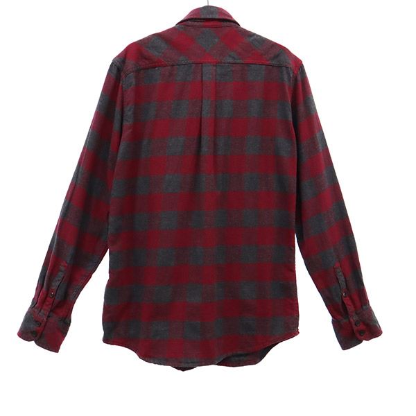 BURTON バートン チェック 長袖 シャツ S パープル系 メンズ