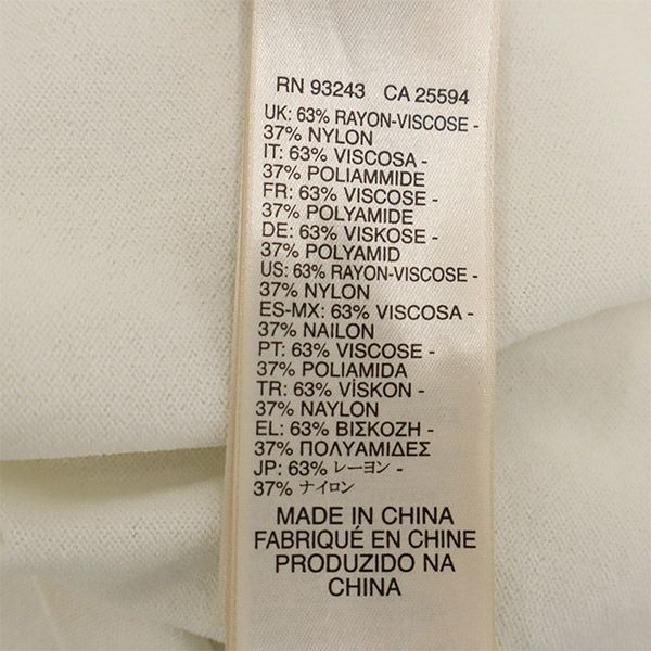 DIESEL ディーゼル 切替 長袖 ワンピース S ホワイト レディース