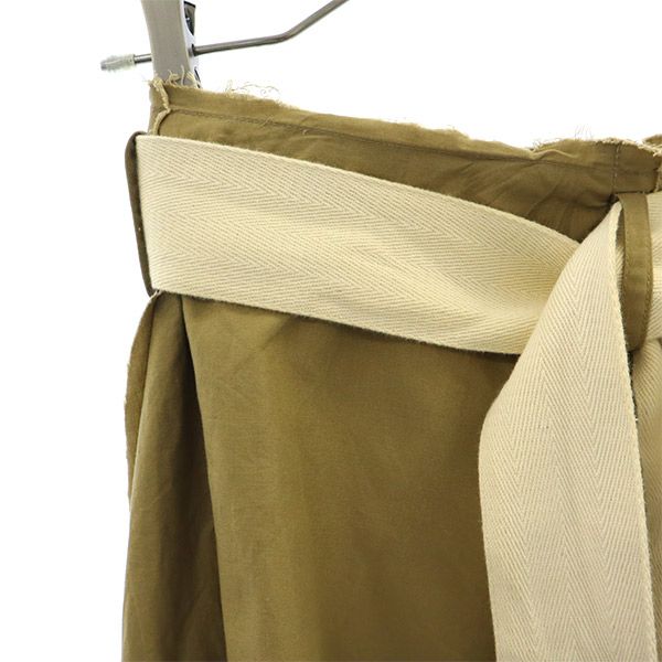 TODAYFUL トゥデイフル ロング丈 フレアスカート 36 ブラウン アシンメトリー レディース