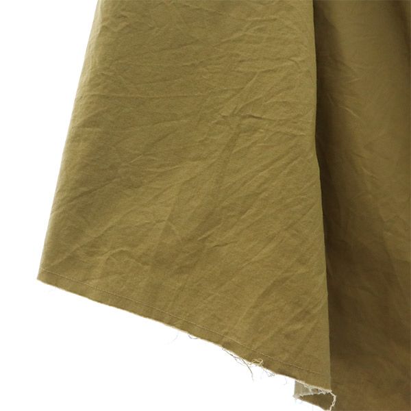 TODAYFUL トゥデイフル ロング丈 フレアスカート 36 ブラウン アシンメトリー レディース