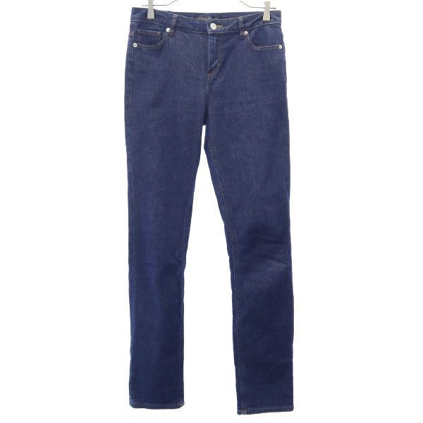 LACOSTE ラコステ スキニーデニムパンツ W26 ブルー ジーパン レディース