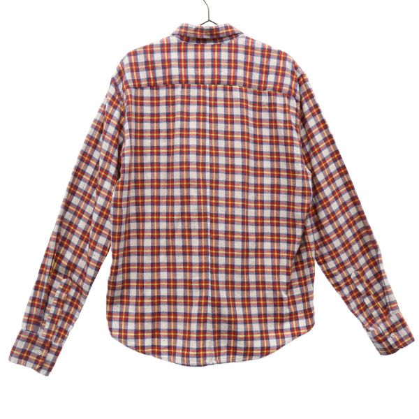 Frank&Eileen フランクアンドアイリーン USA製 チェック 長袖 シャツ XS レッド メンズ