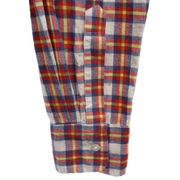 Frank&Eileen フランクアンドアイリーン USA製 チェック 長袖 シャツ XS レッド メンズ