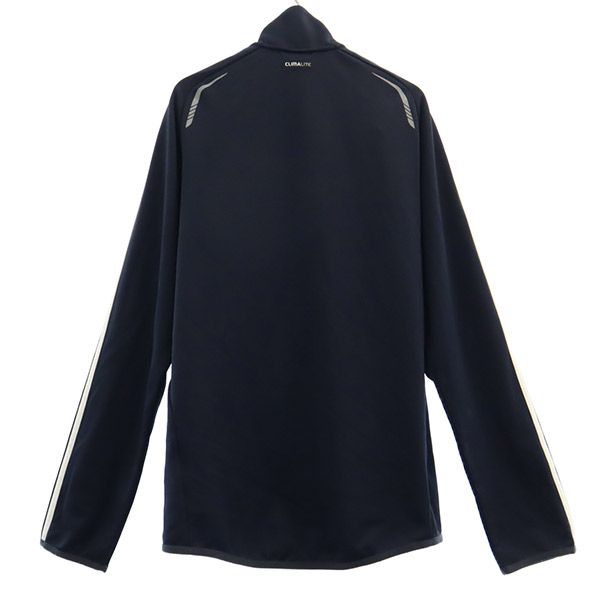 adidas アディダス プリント トレーニング ジャージジャケット M ネイビー スポーツ ウォームアップ レディース