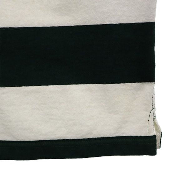 RALPH LAUREN ラルフローレン 未使用 ボーダー 長袖 ラガーシャツ XS ポロシャツ レディース