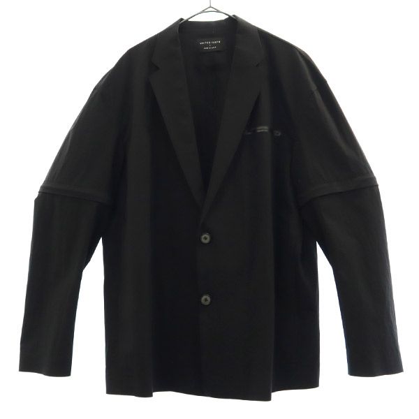 UNITED TOKYO ユナイテッドトウキョウ 日本製 テーラードジャケット 1 ブラック メンズ