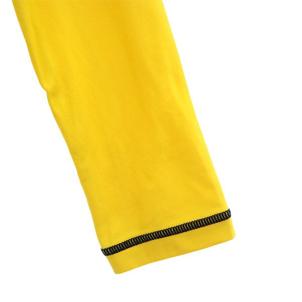 ヘリーハンセン プリント トレーニング 長袖 ラッシュガード LG イエロー HELLY HANSEN ウォームアップ レディース