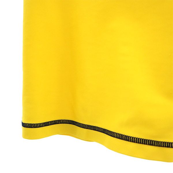 ヘリーハンセン プリント トレーニング 長袖 ラッシュガード LG イエロー HELLY HANSEN ウォームアップ レディース