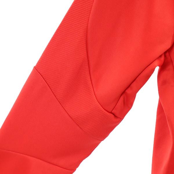 未使用 PUMA プーマ ロゴワッペン 長袖 トレーニングジャージ S レッド トレーニング ワンポイント メンズ