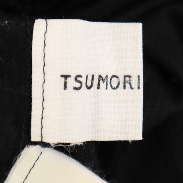 ツモリチサト 長袖 ブラウス シャツ 2 ブラック TSUMORI CHISATO レディース
