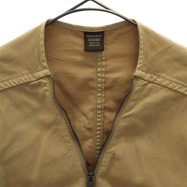 アーバンリサーチ ノーカラージャケット one ブラウン URBAN RESEARCH レディース