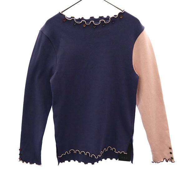 未使用 RRR TOKYO アールトウキョウ 切替 長袖 Tシャツ F レディース