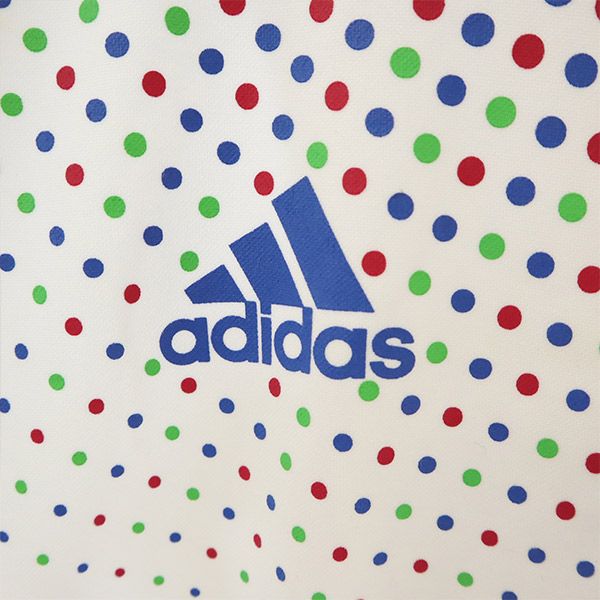 未使用 アディダス プリント UV CARE ジャージジャケット M ホワイト adidas CLIMA LITE レディース