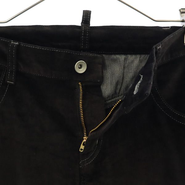 β ベータメン コーデュロイパンツ 7 ブラック レディース