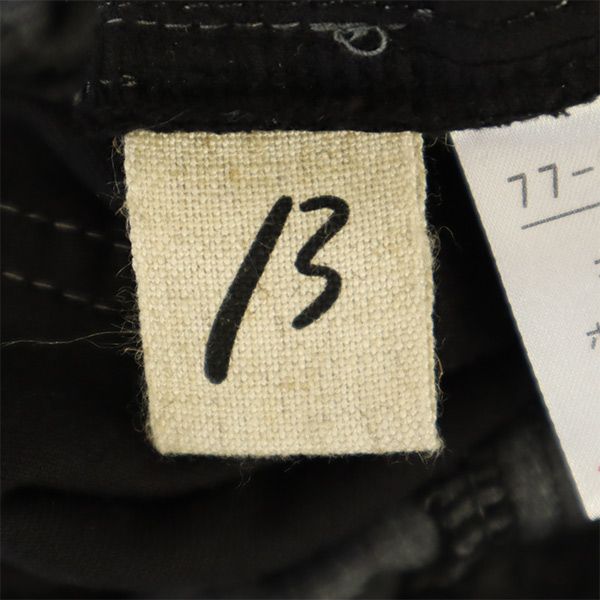 β ベータメン コーデュロイパンツ 7 ブラック レディース