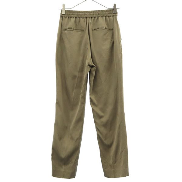 ビューティアンドユースユナイテッドアローズ サテンドロースト パンツ S ブラウン BEAUTY&YOUTH UNITED ARROWS レディース