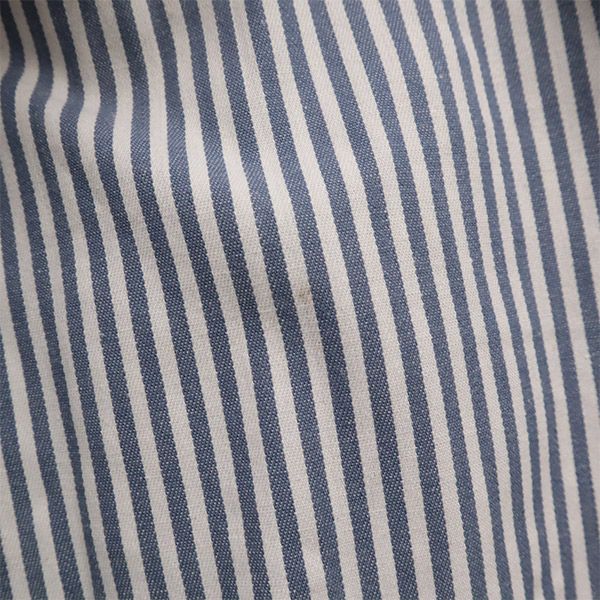 Louche ルーシュ 未使用 ストライプ ロング丈 ギャザースカート 38 ブルー×ホワイト レディース