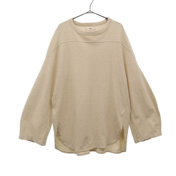 unfil アンフィル 長袖 パイル地 Tシャツ 1 ホワイト 日本製 メンズ