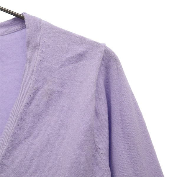 ビーミング 長袖 カーディガン パープル B:MING ビームス レディース