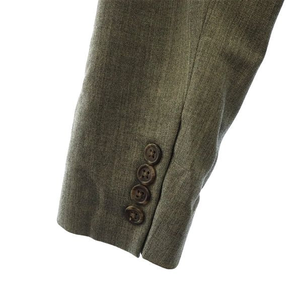 RALPH LAUREN ラルフローレン 日本製 ウールブレンド テーラードジャケット 7 グレー レディース