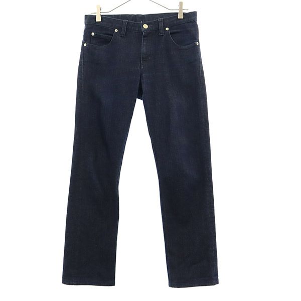 HOLLYWOOD RANCH MARKET ハリウッドランチマーケット スリムデニムパンツ W28 ネイビー ジーパン レディース