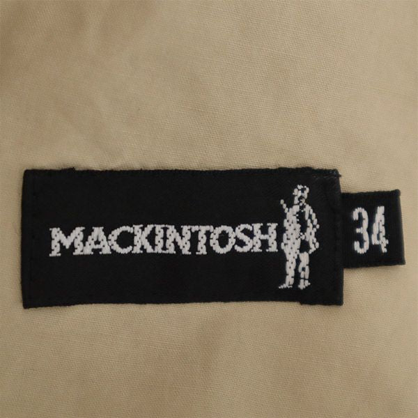 Mackintosh マッキントッシュ トレンチコート 34 ベージュ レディース