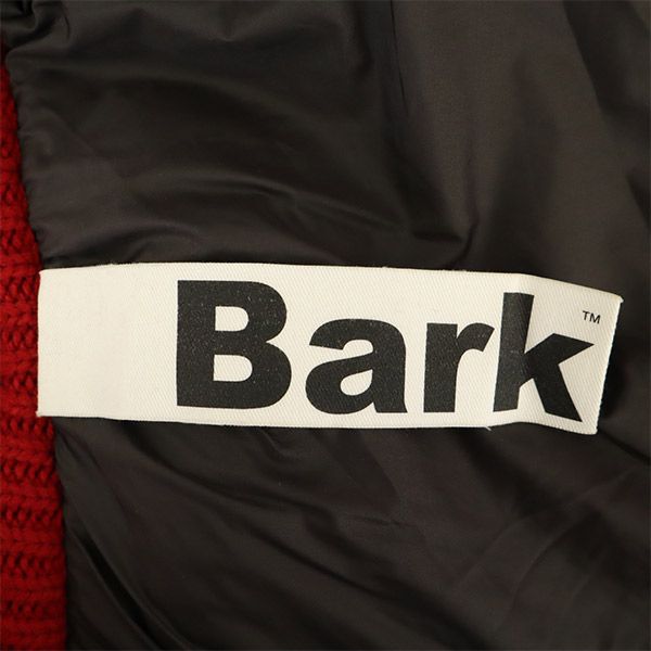 BARK バーク ウールジャケット S レッド メンズ