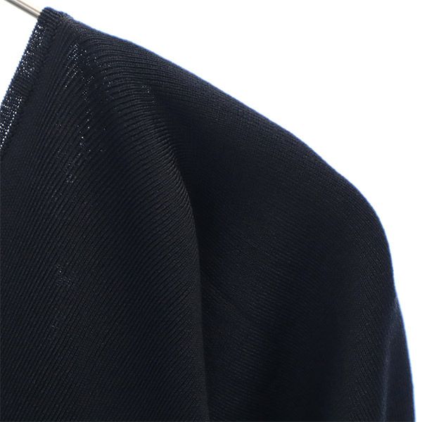 未使用 furfur ファーファー 長袖 膝丈ワンピース F ネイビー RWN0171086 レディース