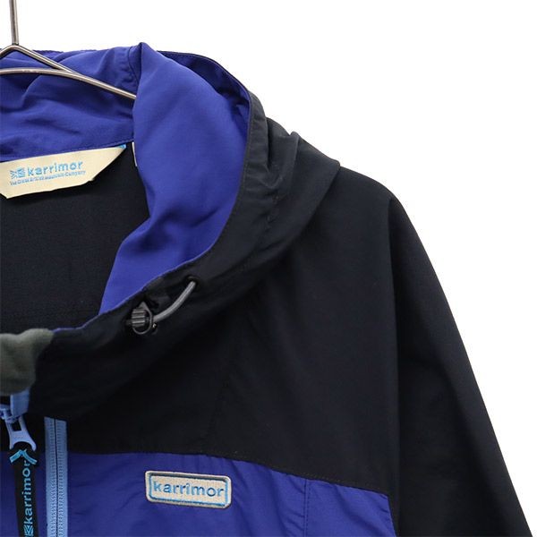 Karrimor カリマー 切替 ナイロンジャケット M ブルー レディース