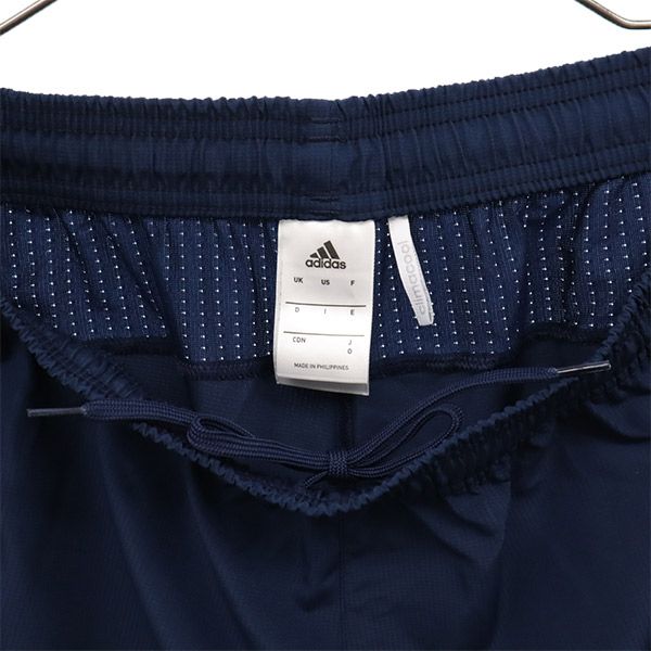 アディダス ロゴプリント サッカー ウーブン ショートパンツ O ネイビー adidas フットサル CLIMACOOL メンズ