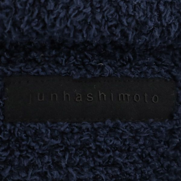 junhashimoto ジュンハシモト 日本製 フリースジャケット 3 ネイビー BABY HAIR レディース