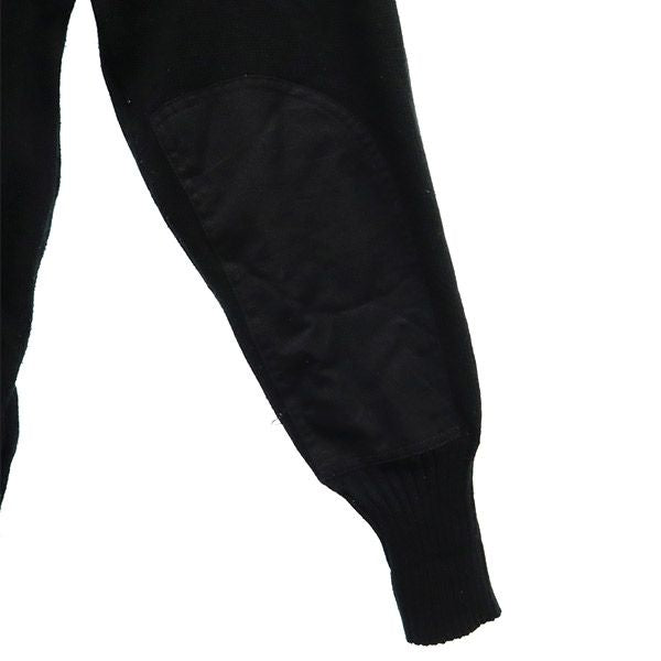 Citadel シタデル 英国製 長袖 Vネック セーター XLARGE ブラック ニット メンズ