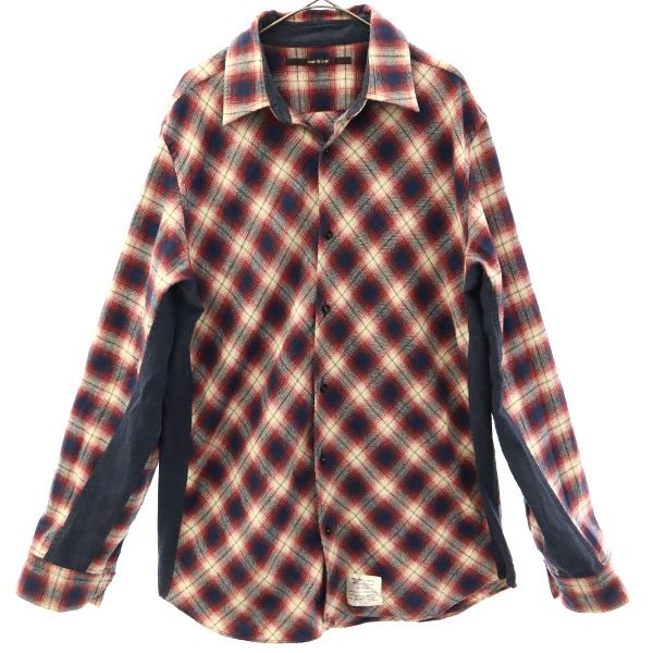 sage de cret サージュデクレ チェック柄 長袖 ネルシャツ XL メンズ