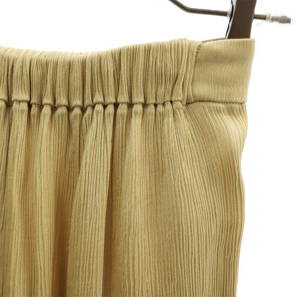 MAISON SPECIAL メゾンスペシャル 日本製 イージーパンツ M ベージュ レディース