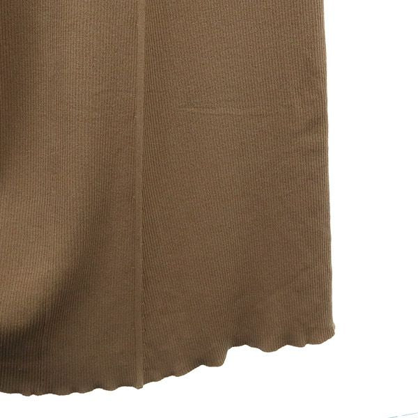 Mila Owen ミラオーウェン ノースリーブ ニット ワンピース 1 ブラウン 09WNO212020 レディース