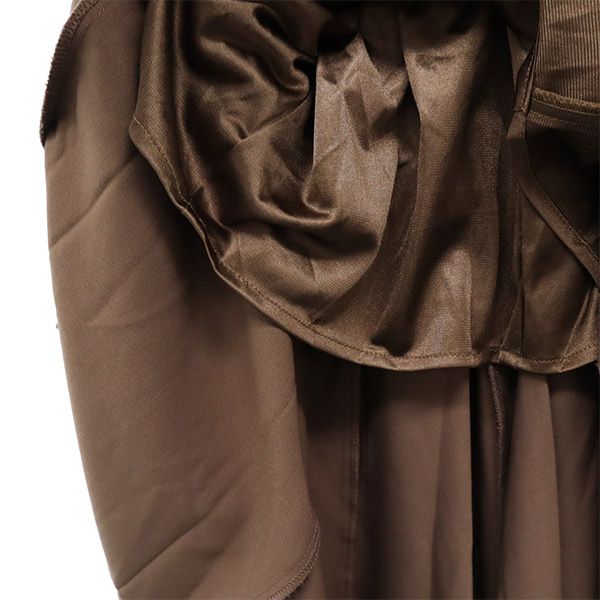 SNIDEL スナイデル ウエストベルトマーメイド キャミワンピース ブラウン SWFO214059 レディース