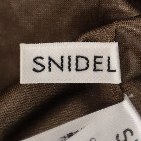 SNIDEL スナイデル ウエストベルトマーメイド キャミワンピース ブラウン SWFO214059 レディース