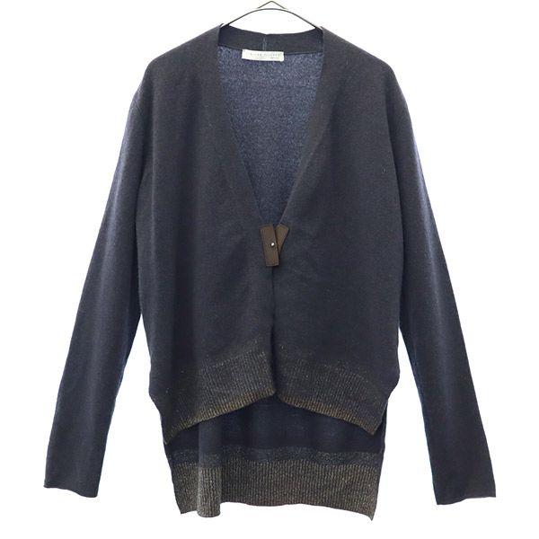 FABIANA FILIPPI ファビアナ フィリッピ イタリア製 長袖 ウールミックス カーディガン XS グレー レディース