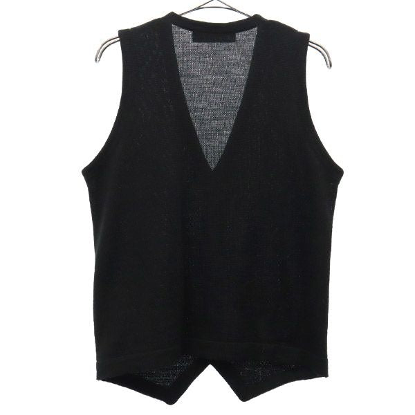 グリーンレーベルリラクシング 日本製 ベスト S ブラック green label relaxing ユナイテッドアローズ メンズ