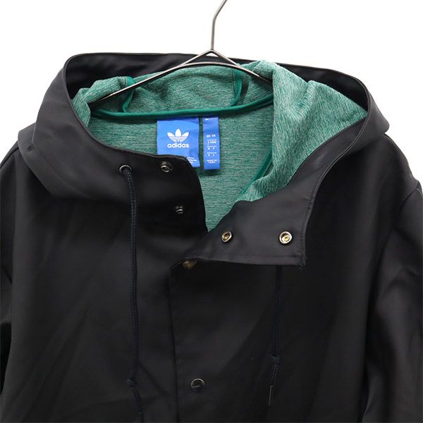 adidas アディダス レインジャケット L ブラック メンズ
