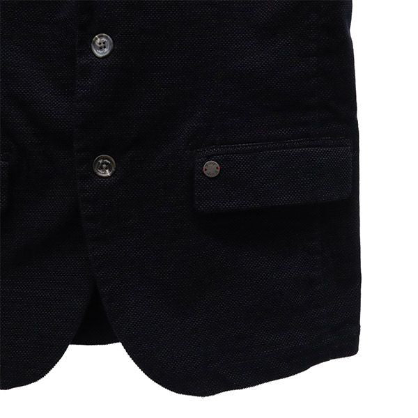 G-Stage ジーステージ 総柄 テーラードジャケット 46 ネイビー メンズ