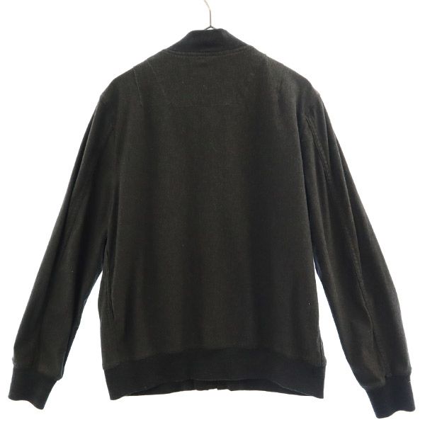 AVIREX アヴィレックス ロゴワッペン ジップジャケット F グレー レディース